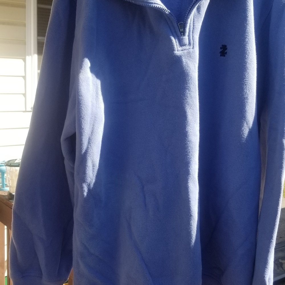 Men half zip pullover sweater